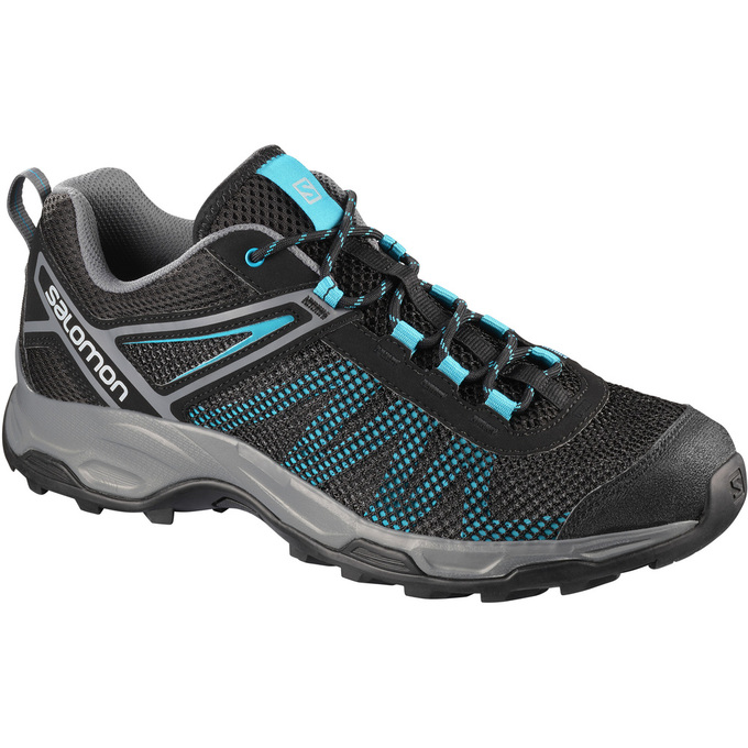 Salomon Singapore Mens Running Shoes - X ULTRA MEHARI Black Blue | 03684-SNGE